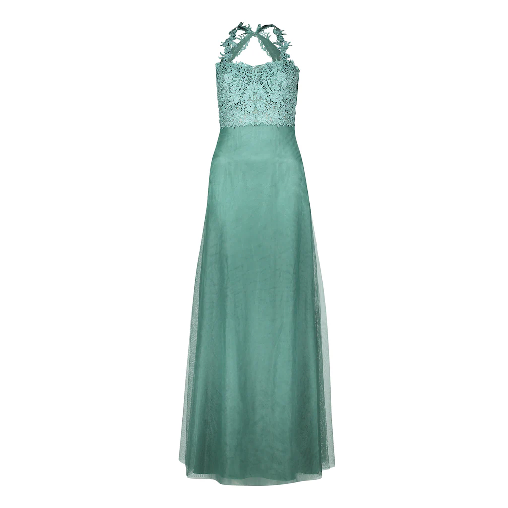 Vera Mont Abendkleid »Vera Mont Abiballkleid mit Spitze« Rückenfrei zollfrei