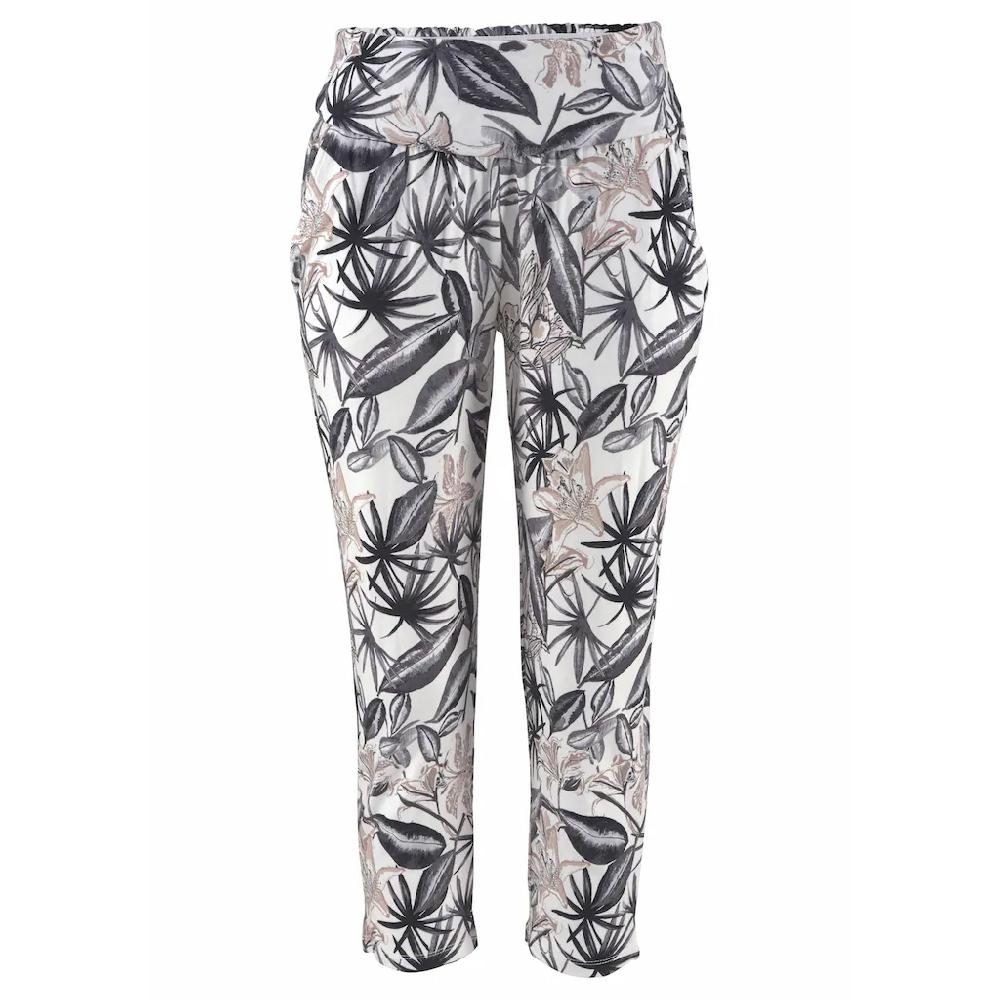 Buffalo Jerseyhose mit Alloverdruck und Taschen 7/8-Hose Stoffhose elastisch Online