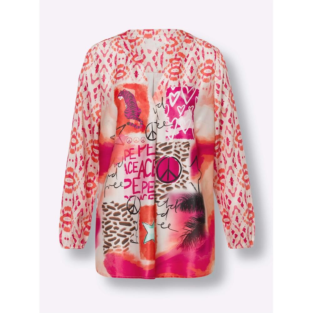 heine Druckbluse Auslauf