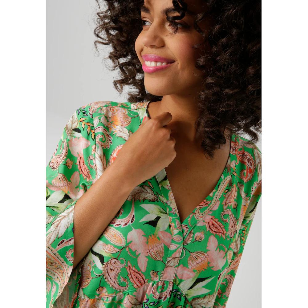 Aniston CASUAL Tunikakleid mit fantasievolle farbharmonischen Druck - NEUE KOLLEKTION Angebote