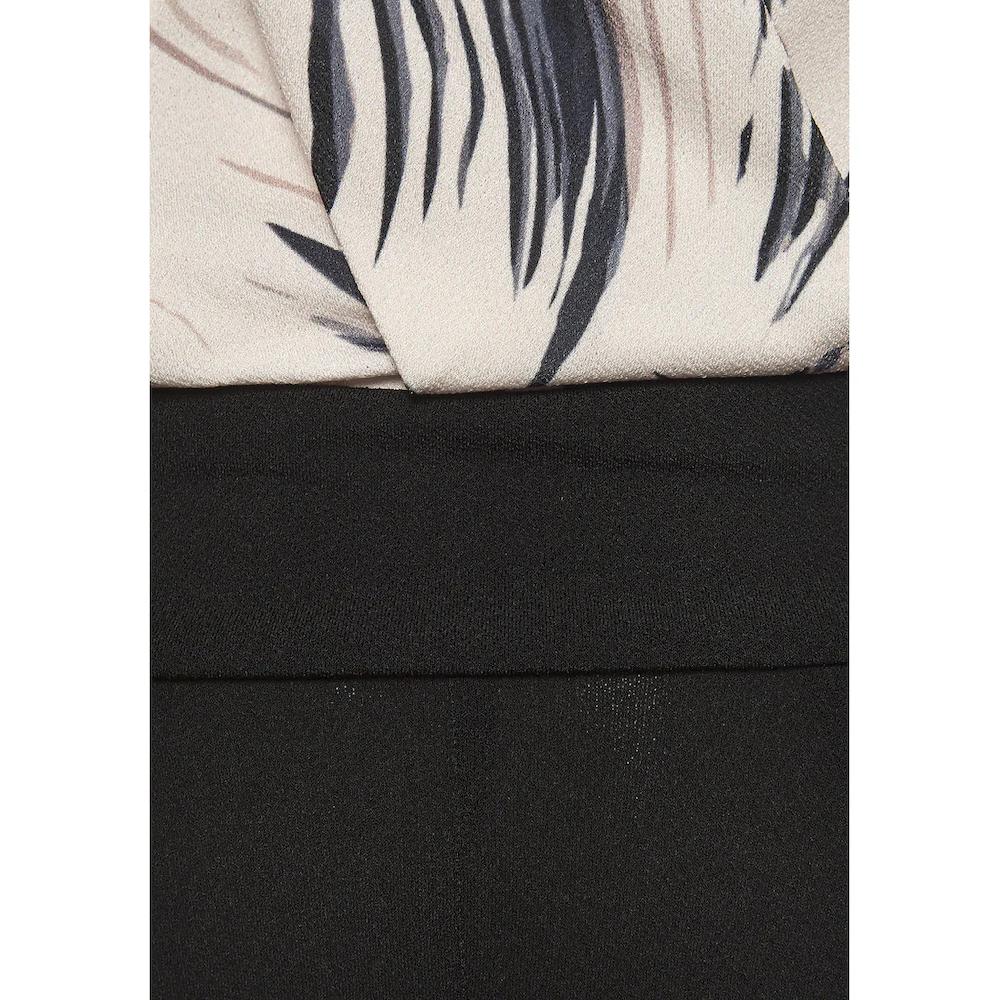 LASCANA Overall mit bedrucktem Oberteil eleganter Jumpsuit Business-Look festlich Top Angebot
