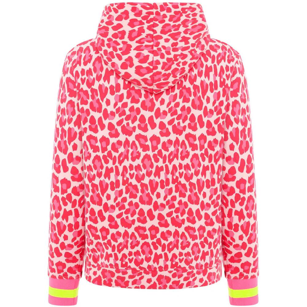 Zwillingsherz Hoodie »"Leo Allover Neon Kante"« mit Animal-Design und kontrastfarbigen Ärmelbündchen Zeitlich begrenztes Angebot