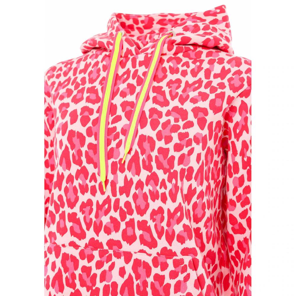 Zwillingsherz Hoodie »"Leo Allover Neon Kante"« mit Animal-Design und kontrastfarbigen Ärmelbündchen Zeitlich begrenztes Angebot