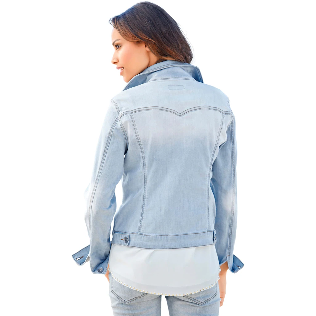 heine Jeansjacke ohne Kapuze Discount Store für neue Produkte