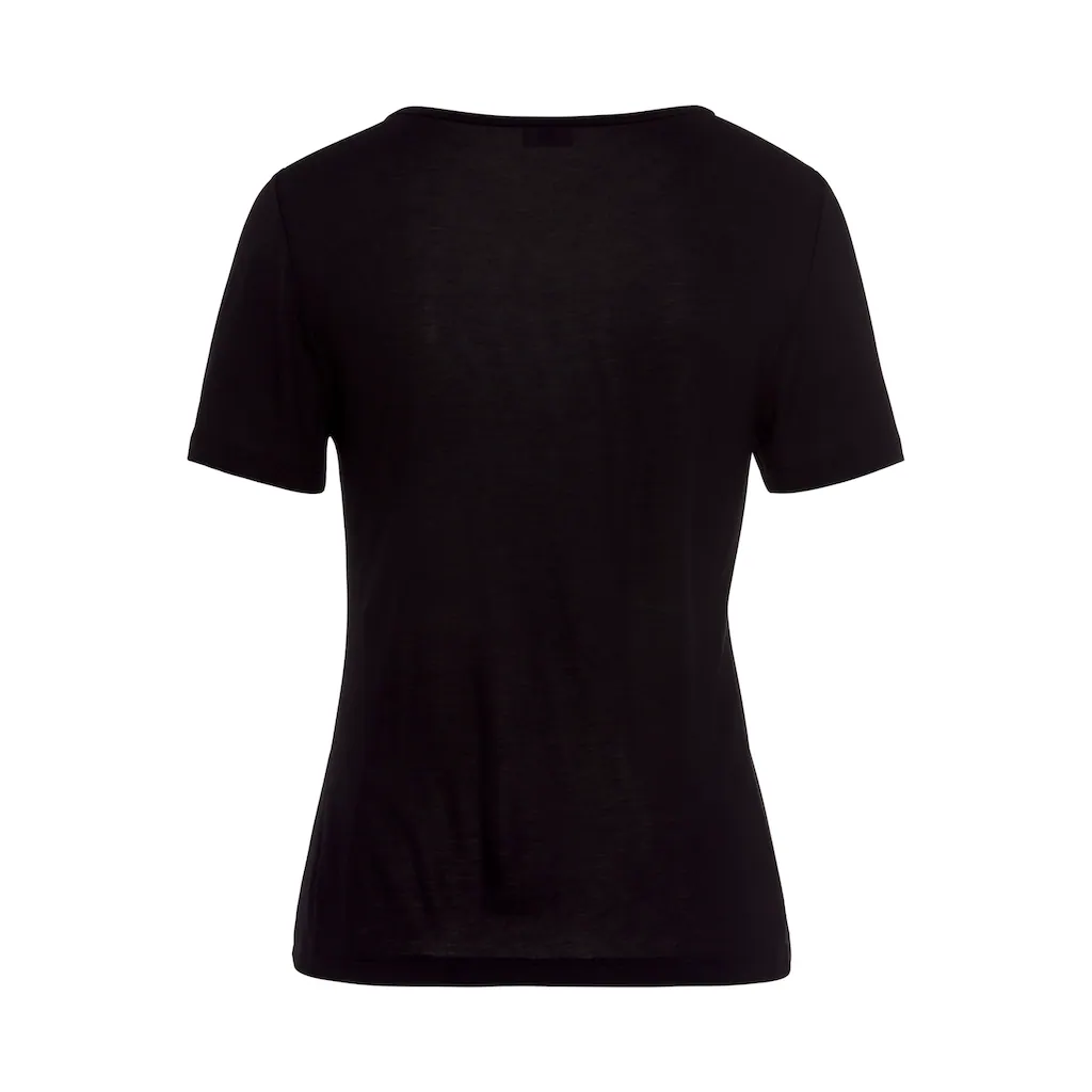 Buffalo Kurzarmshirt mit Cut-outs vorne T-Shirt lockere Passform Hotsell