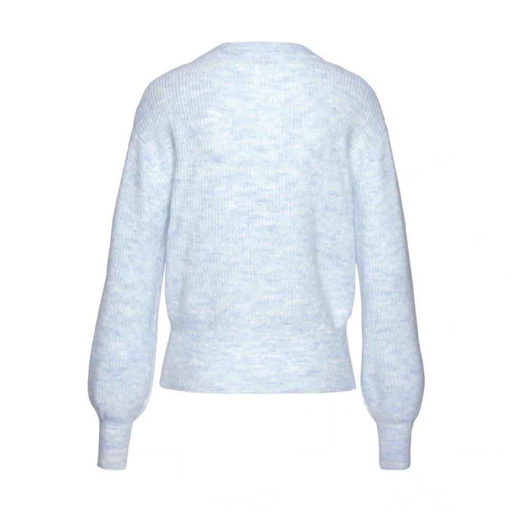 LASCANA Strickpullover in Melange-Optik lockerer Damenpullover Basic Kostenloser Versand