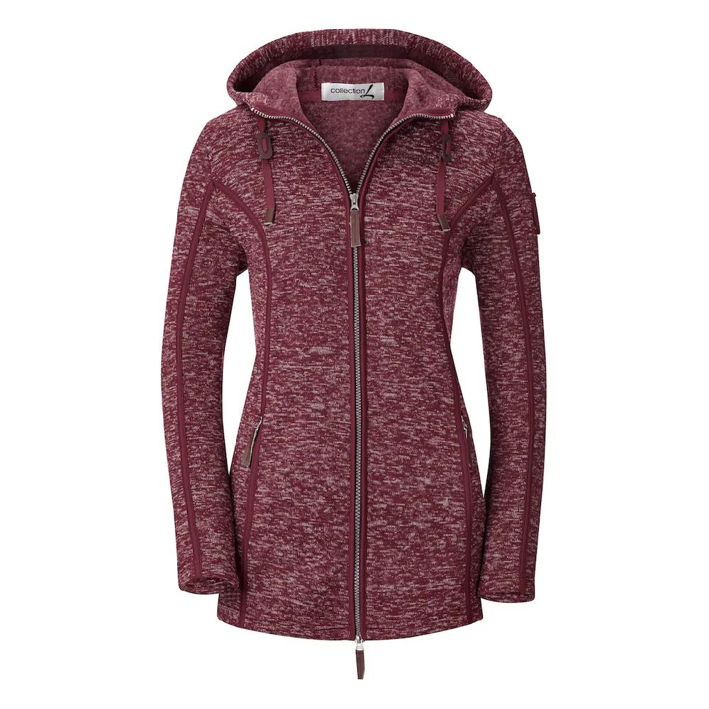Casual Looks Kapuzenfleecejacke Fabrikpreis