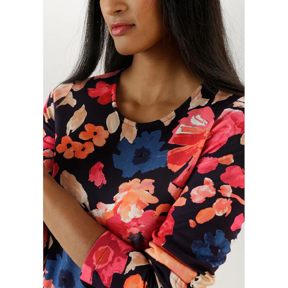 Aniston SELECTED Jerseykleid in leichte A-Linien-Form - NEUE KOLLEKTION Black Friday