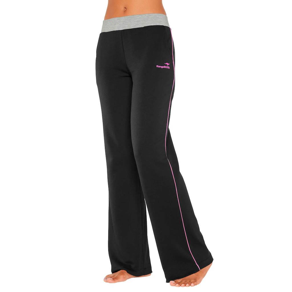 KangaROOS Relaxhose mit breitem Bund Loungewear Loungeanzug Online Outlet