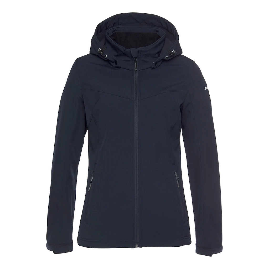 Icepeak Softshelljacke »BRENHAM« (1 St.) mit Kapuze Winddicht & Wasserabweisend & Atmungsaktiv Wochenangebot