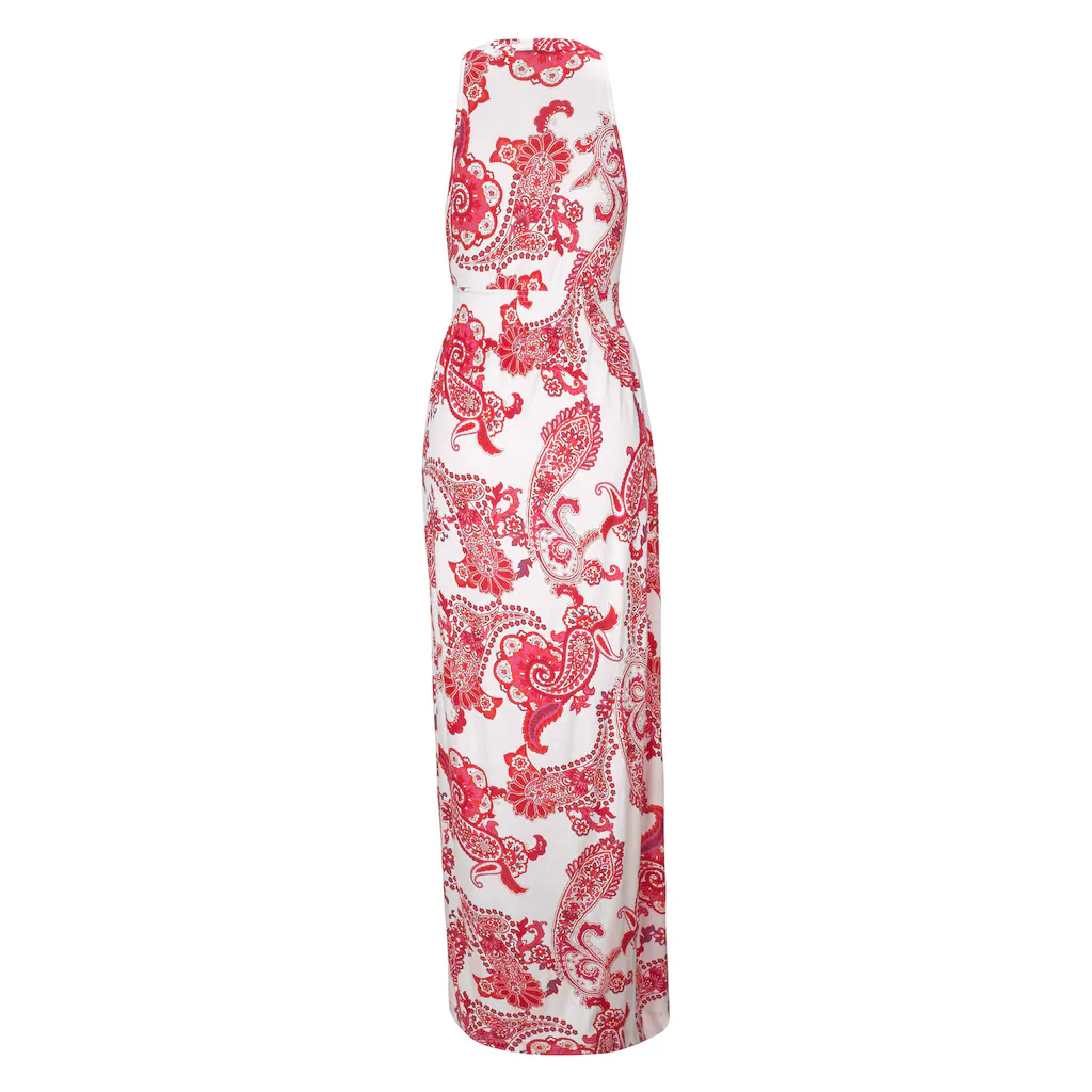 LASCANA Maxikleid mit verstellbarem Ausschnitt Sommerkleid Strandkleid Letzter Tag