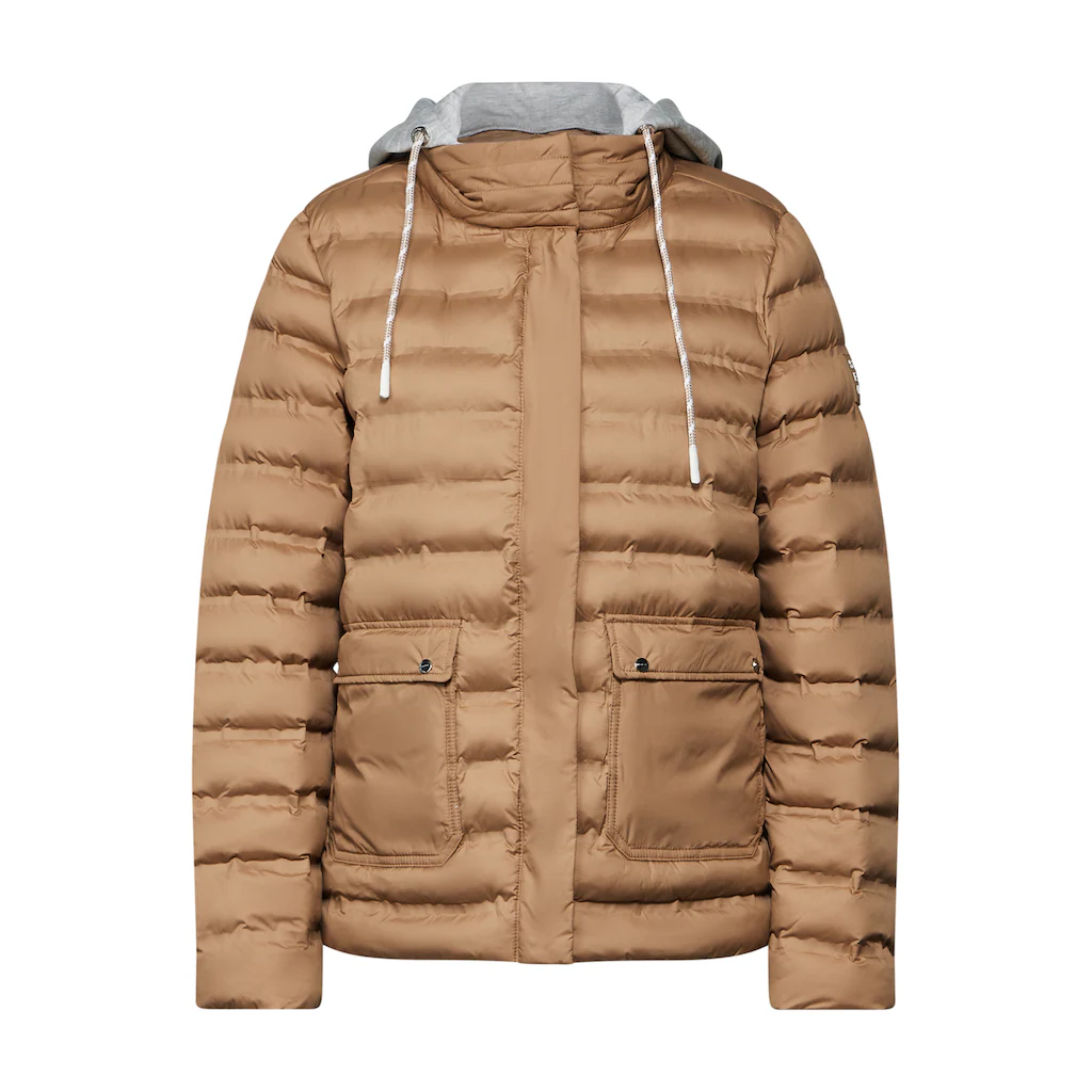 STREET ONE Steppjacke mit Kapuze mit Knopfleiste Bis zu 65% Rabatt