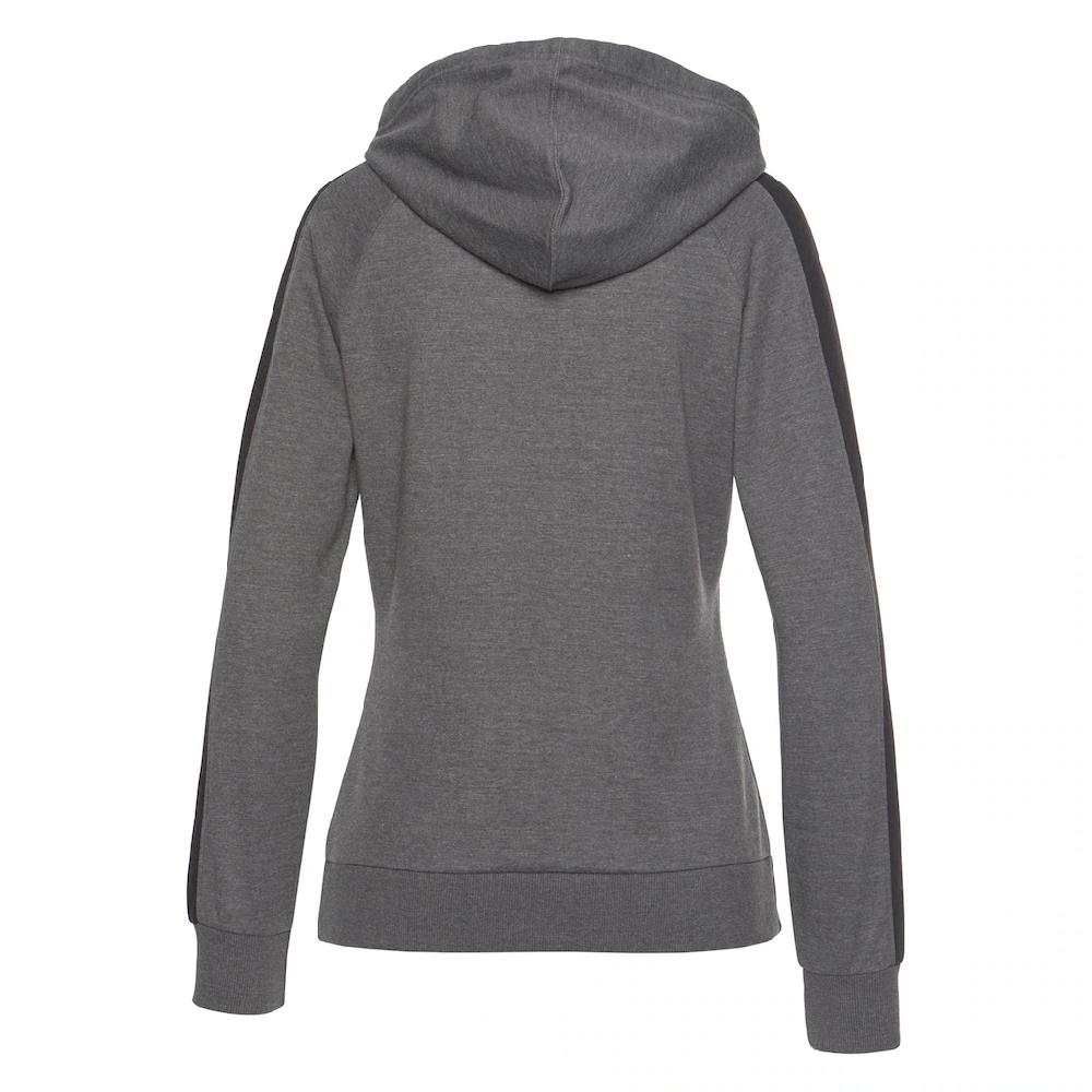 Bench. Loungewear Kapuzensweatshirt mit Seitenstreifen und Kängurutasche Loungeanzug Hoodie Vierteljährliche Förderung