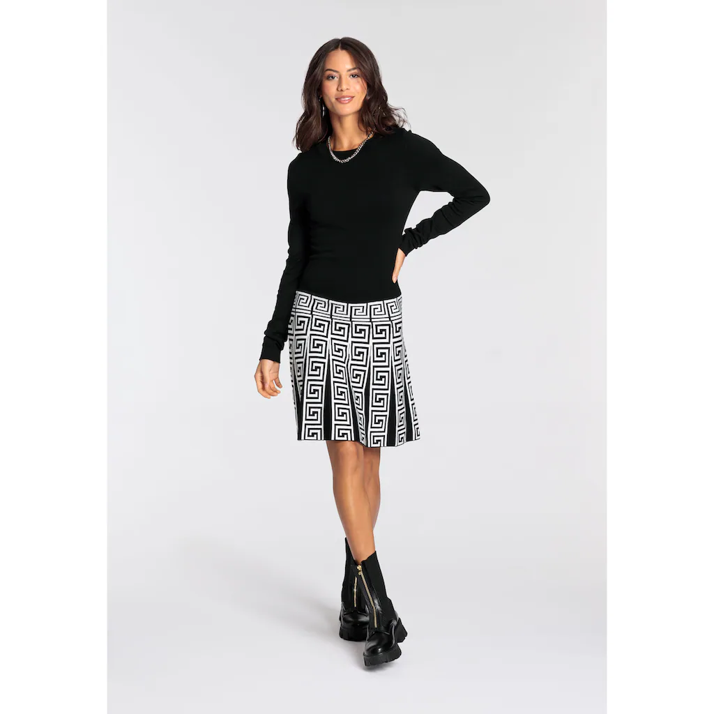 Melrose Strickkleid für Partys und festliche Anlässe kurzes Kleid figurbetont Hotsell
