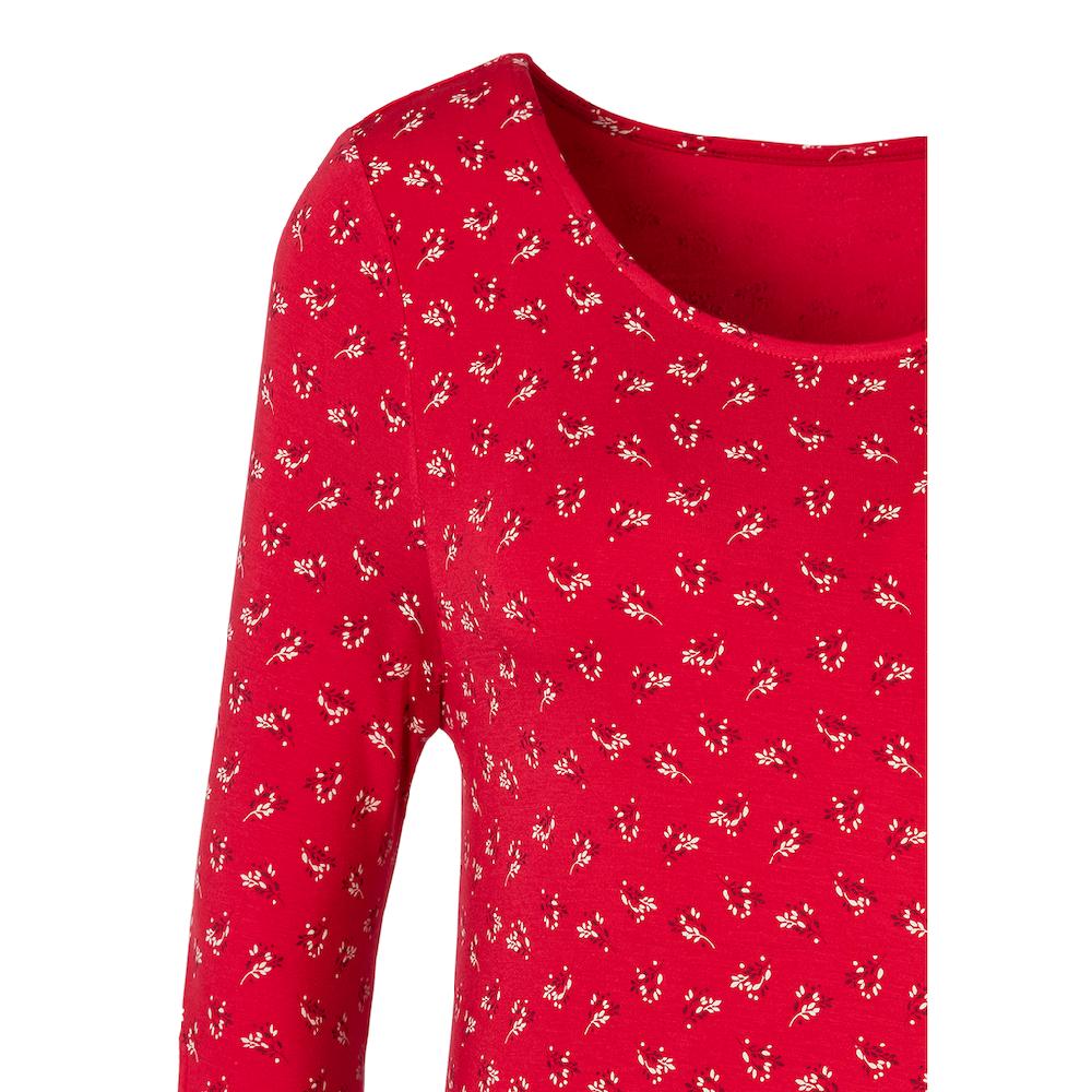 LASCANA 3/4-Arm-Shirt »mit kleinem Cut-Out am Ärmelsaum« aus weichem Viskose-Stretch Versandkostenfrei
