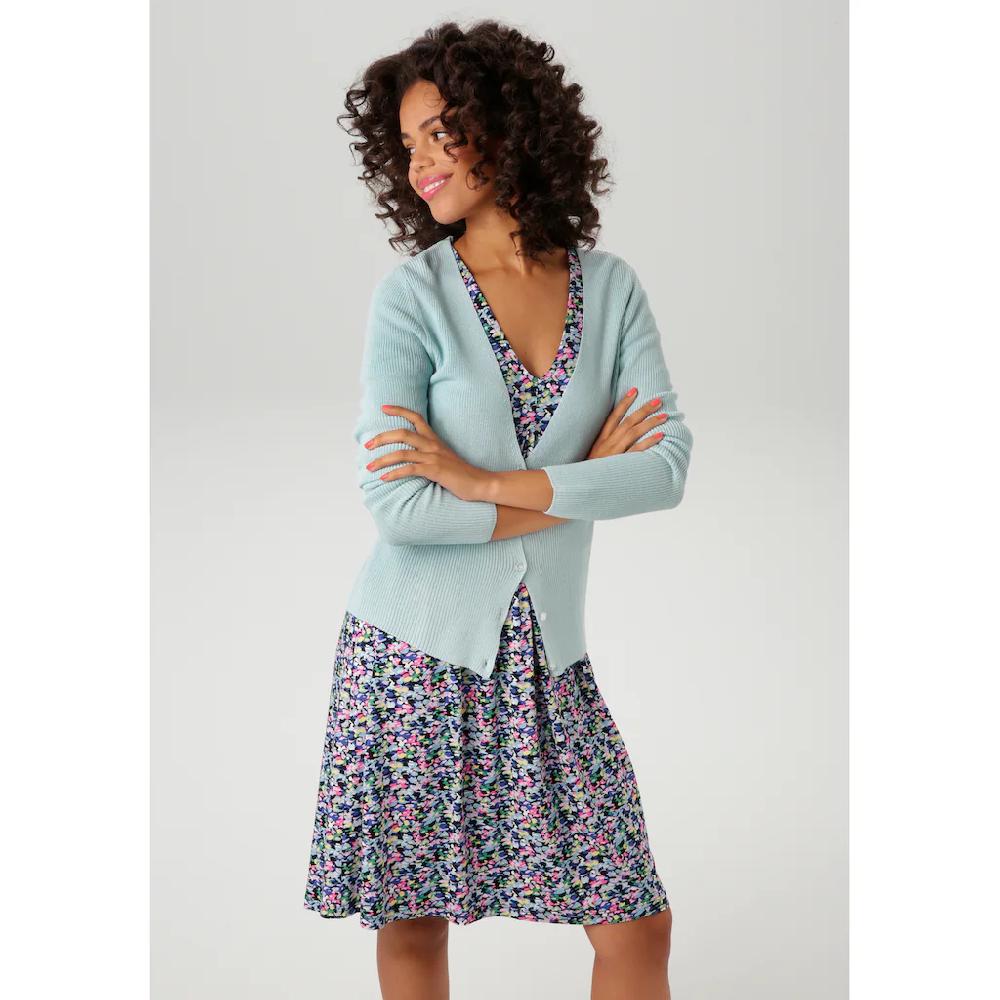 Aniston CASUAL Strickjacke in trendiger Farbpalette Neuheiten
