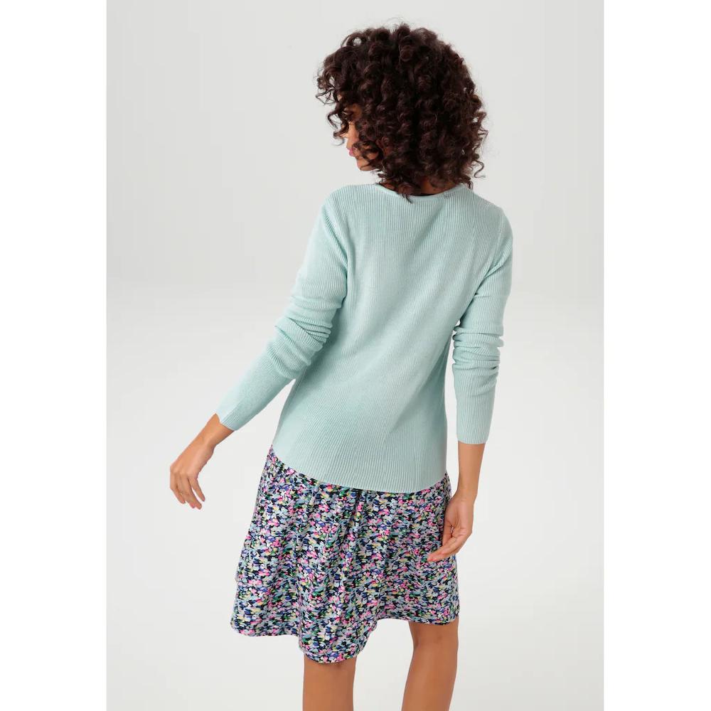 Aniston CASUAL Strickjacke in trendiger Farbpalette Neuheiten