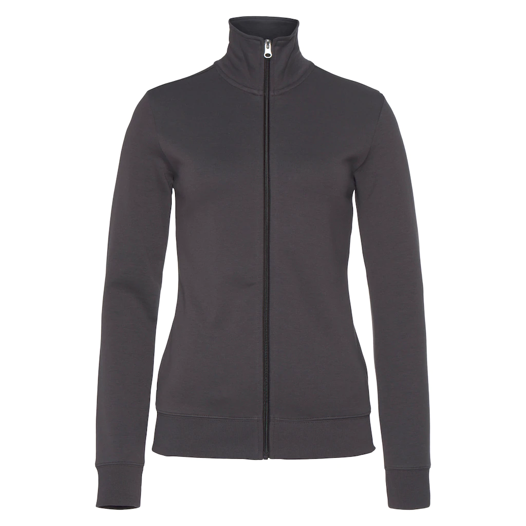 Bench. Loungewear Sweatjacke mit bestickten Stehkragen Loungeanzug Riesige Ersparnisse