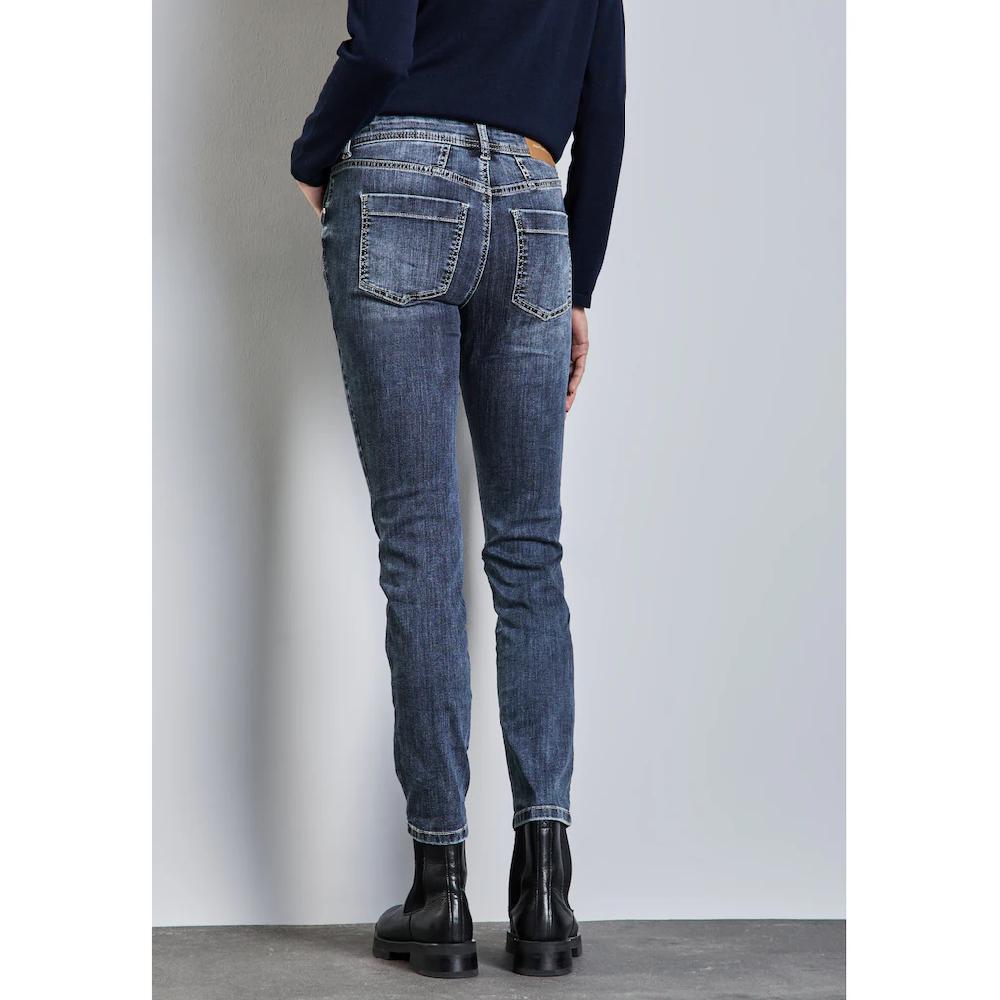 STREET ONE Slim-fit-Jeans »YORK« im Five-Pocket Style Begrenzte Freigabe