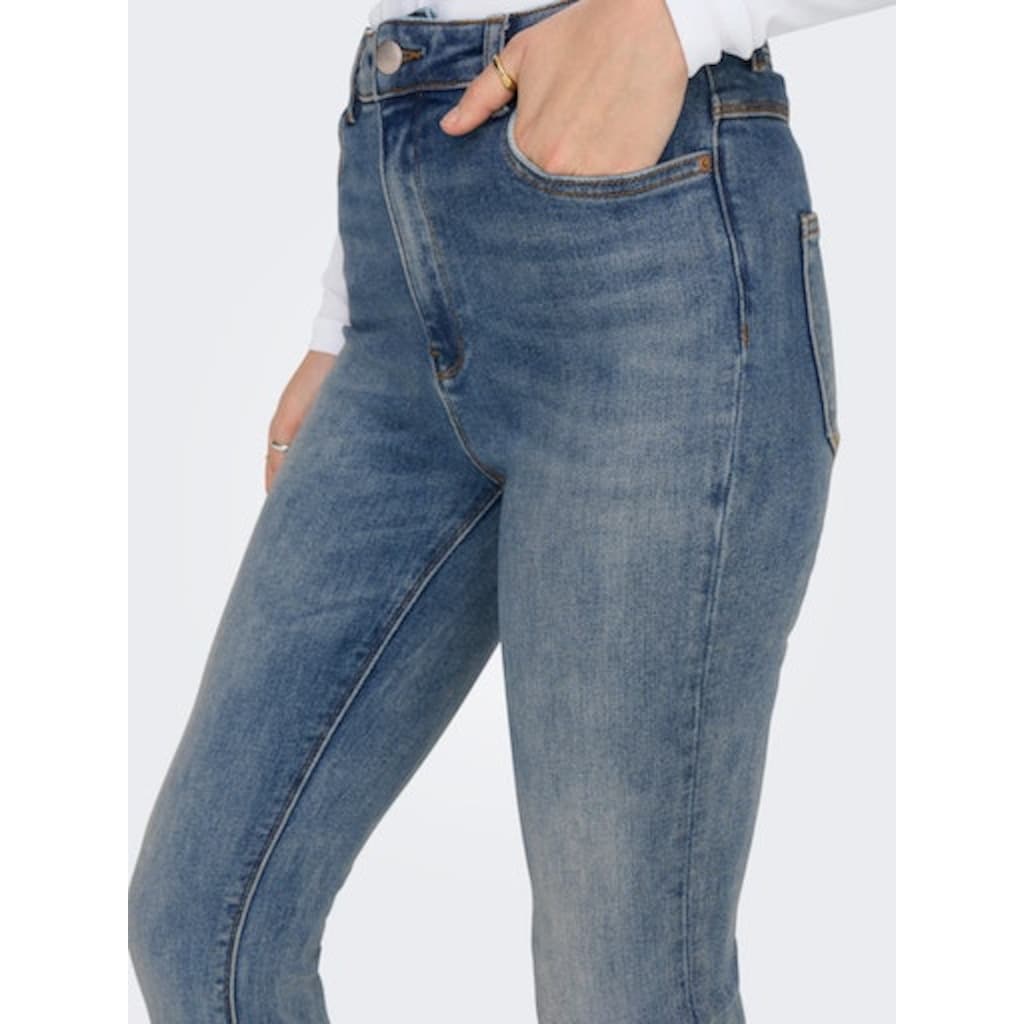 ONLY Bootcut-Jeans »ONLMILA HW FLARED DNM BJ13994 NOOS« Letzte 3 Tage