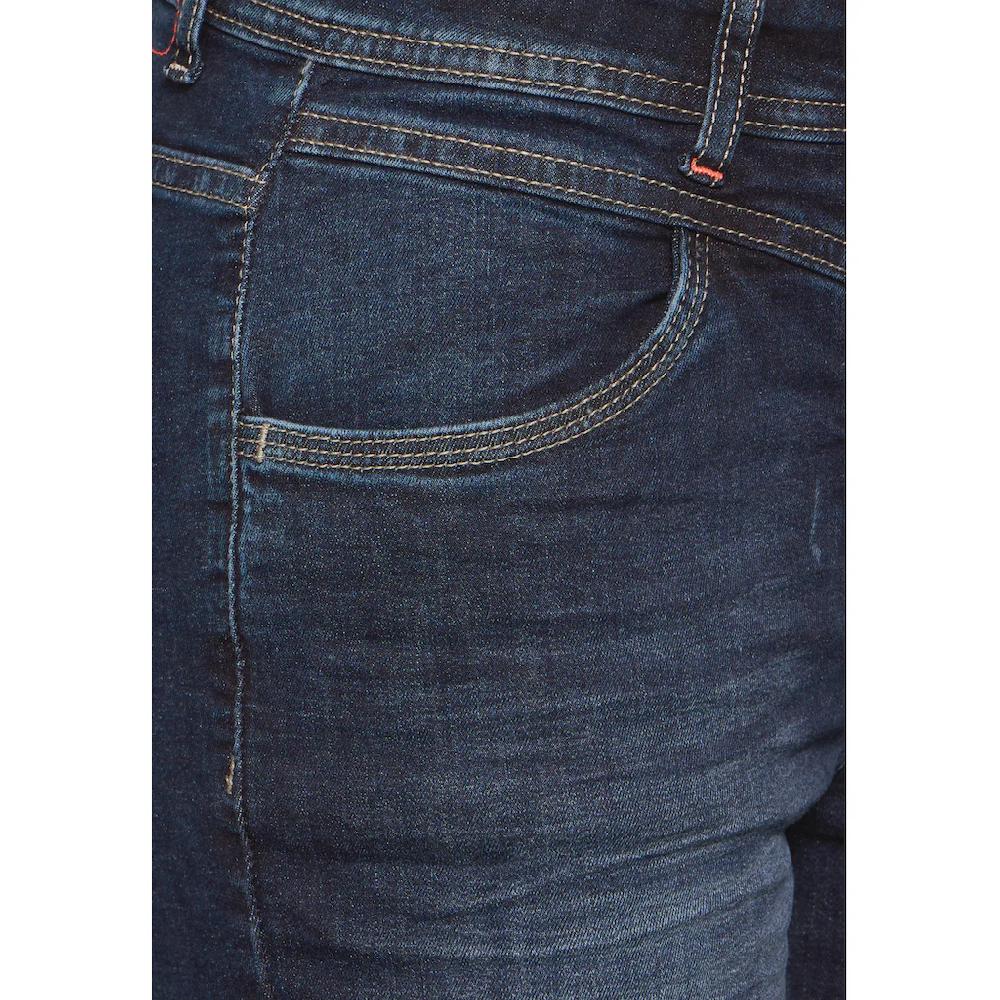 Cecil Slim-fit-Jeans »Style Vicky« in blauer Waschung Kostenloser Versand international