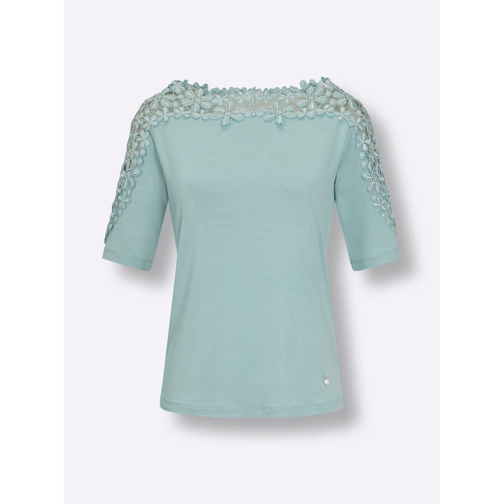 CREATION L PREMIUM 3/4-Arm-Shirt »Lyocell-Shirt« (1 tlg.) Im Verkauf