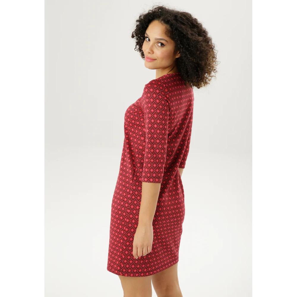 Aniston SELECTED Jerseykleid in Jacquard-Qualität Rabatte dieses Monats