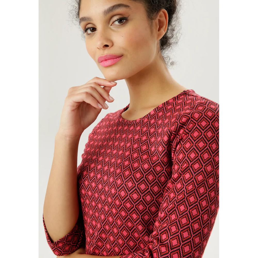 Aniston SELECTED Jerseykleid in Jacquard-Qualität Rabatte dieses Monats