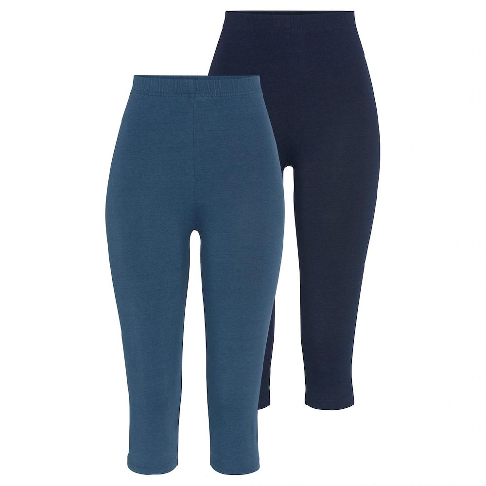 Vivance active Caprileggings (2er-Pack) mit Gummibund Loungewear Online