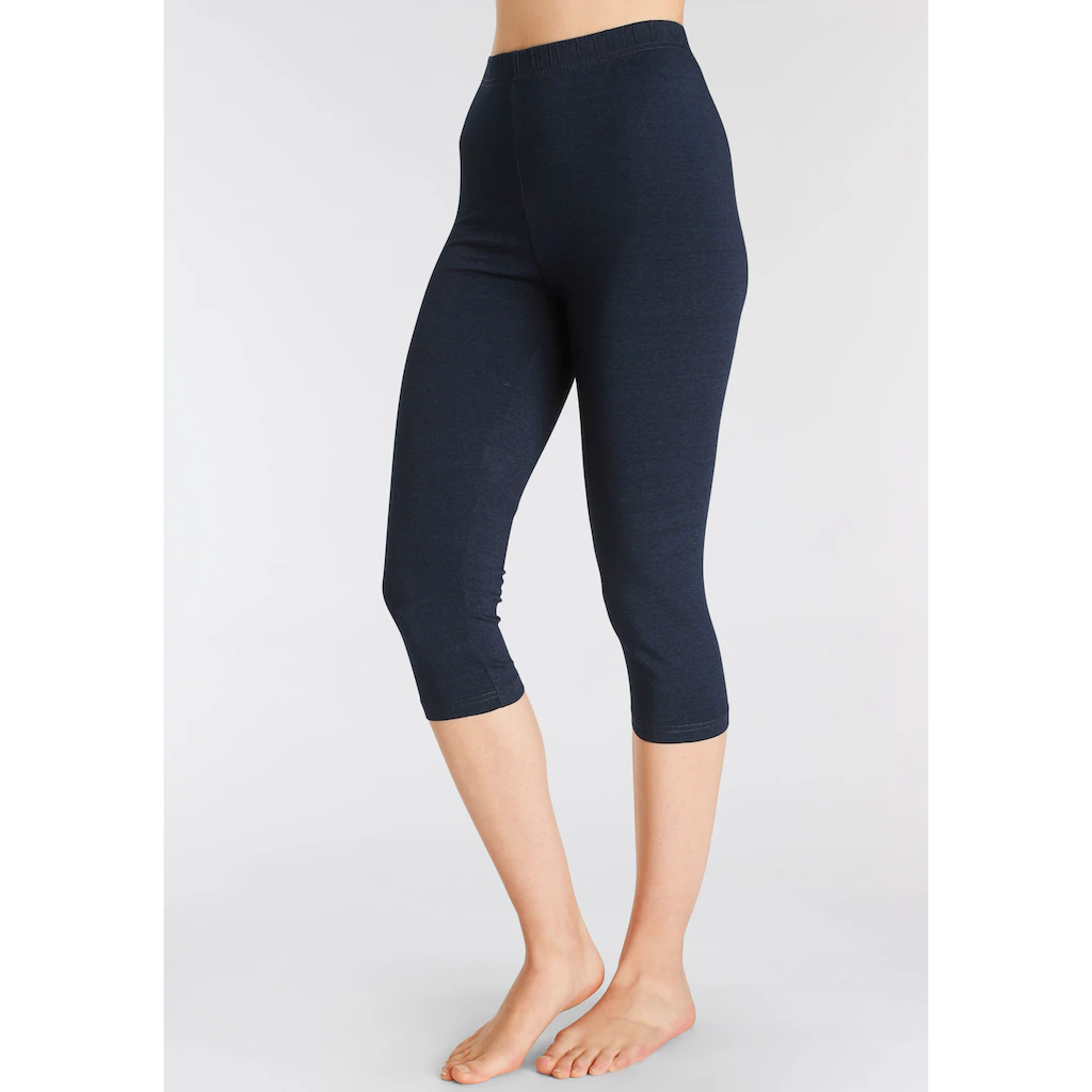 Vivance active Caprileggings (2er-Pack) mit Gummibund Loungewear Online