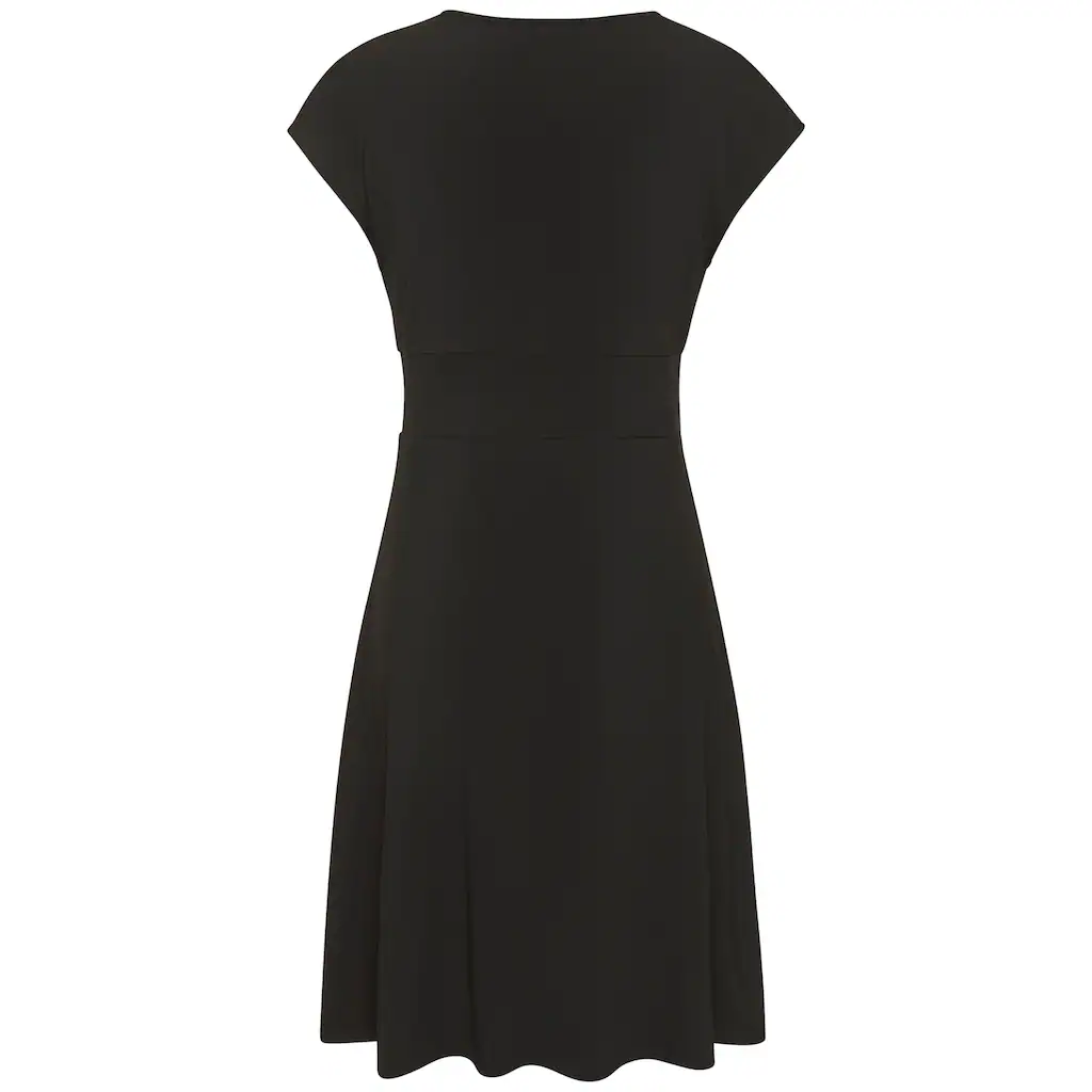 LASCANA Midikleid aus bügelfreier Ware elegantes Sommerkleid aus Jersey Strandkleid Rabatt