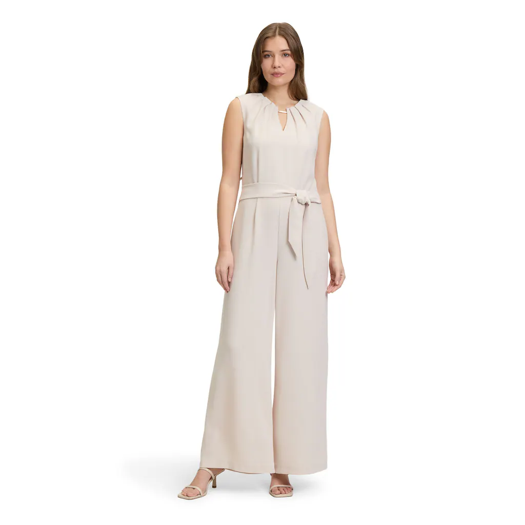 Betty&Co Overall »Betty & Co Jumpsuit ohne Arm« (1 tlg.) Falten Begrenztes Angebot