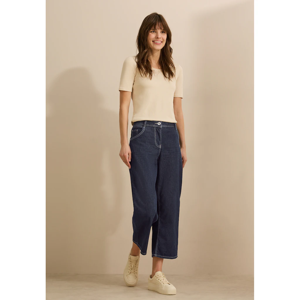 Cecil Loose-fit-Jeans aus Baumwolle mit Stretchanteil Neueste Mode