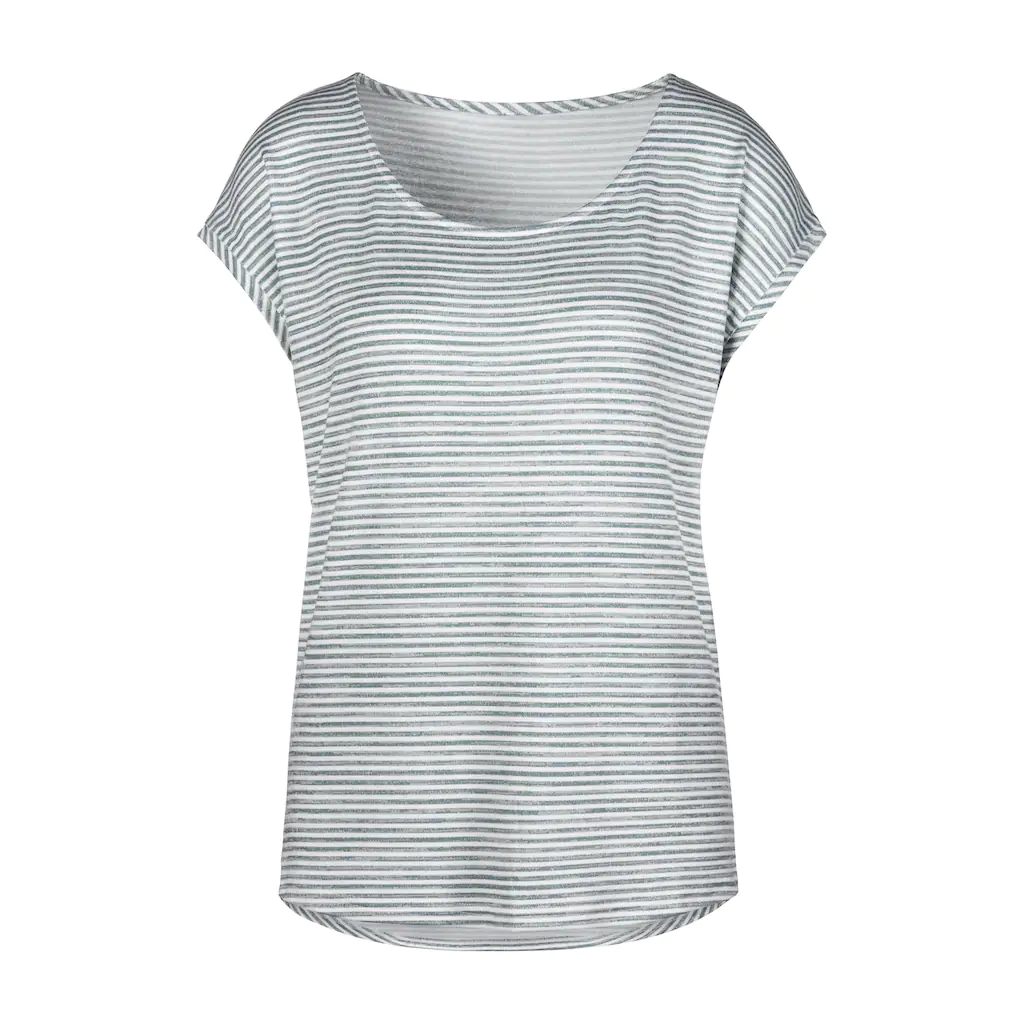 Vivance Kurzarmshirt »mit Streifendesign« aus weicher Viskose-Qualität Saisonale Angebote