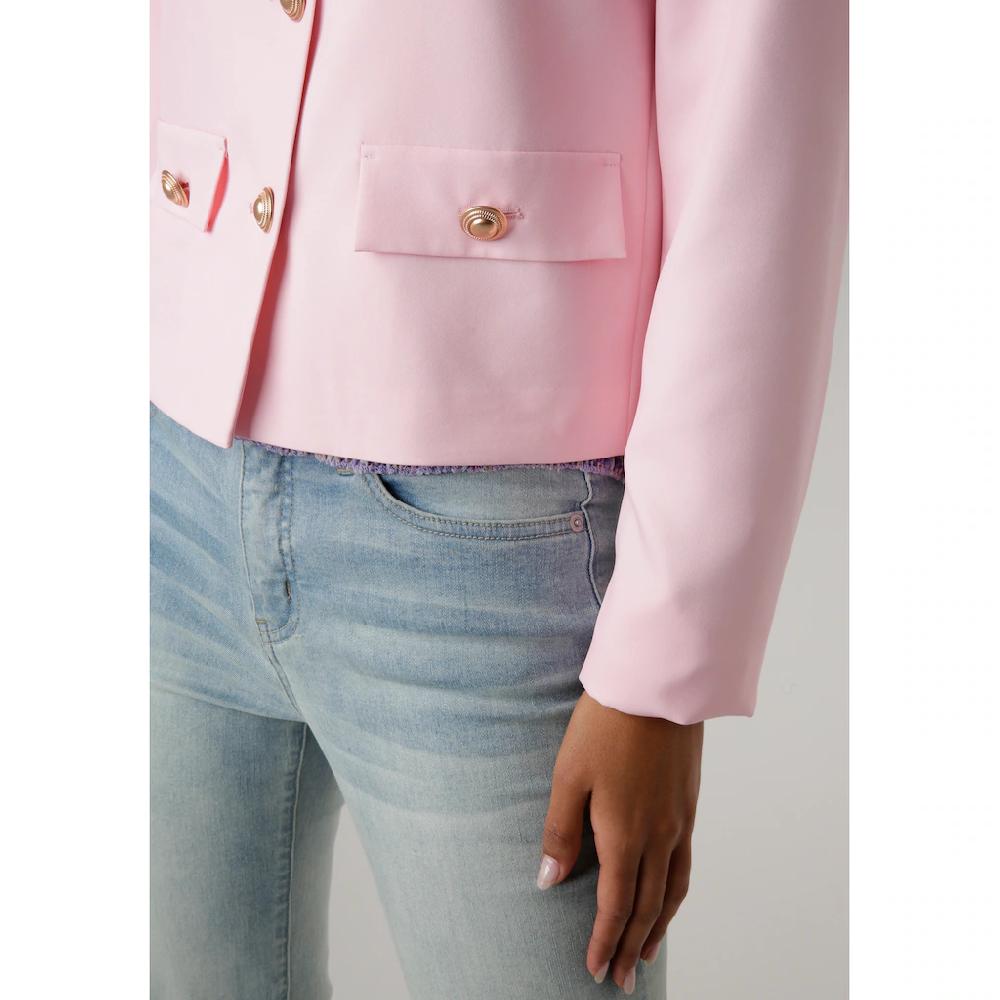 Aniston SELECTED Kurzblazer mit rosegoldfarbenen Knöpfen Neueste Stile