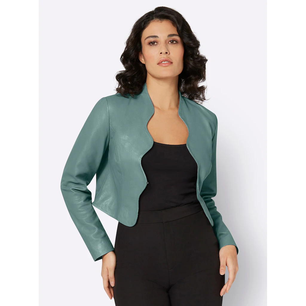 Mainpol Boleroblazer »Leder-Blazer« zollfrei