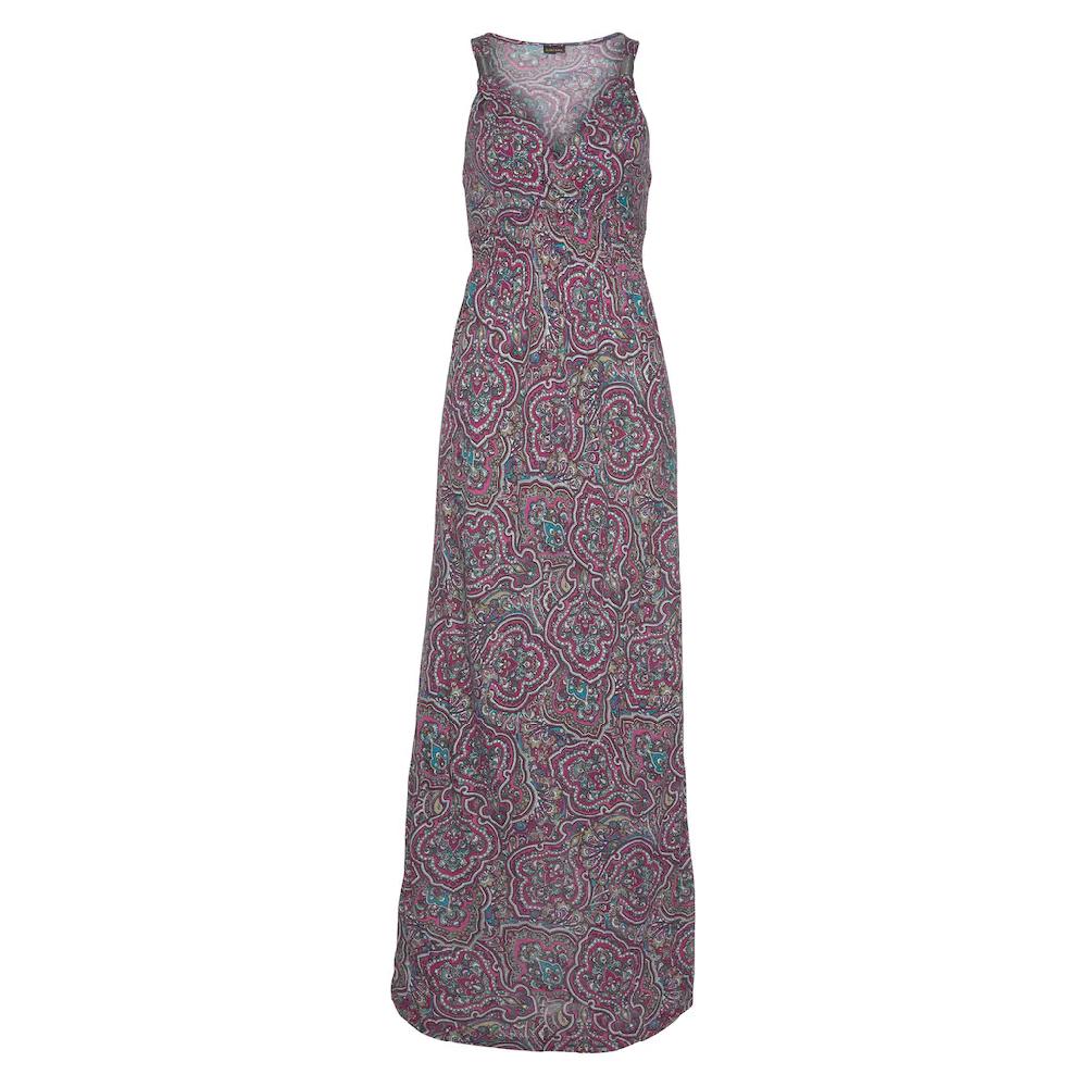 LASCANA Maxikleid mit Paisleymuster und verstellbarem Ausschnitt Sommerkleid Verkauf