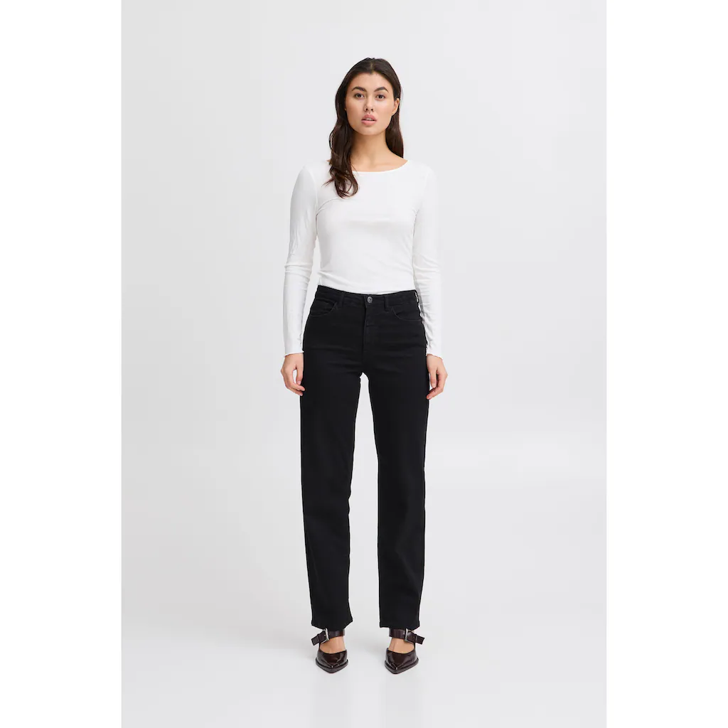 Ichi Bequeme Jeans »Bequeme Jeans IHTWIGGY STRAIGHT« Schlussverkauf