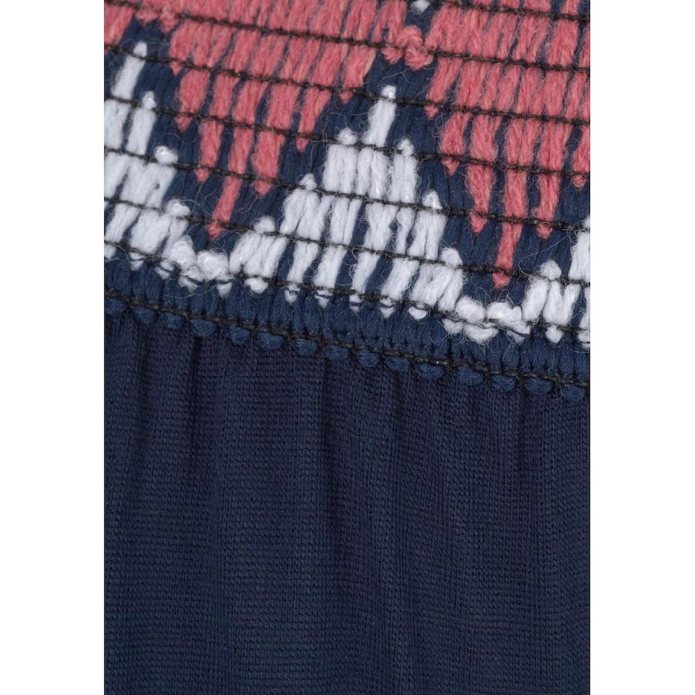 s.Oliver Jerseyrock mit Volants luftiger Midirock Sommerrock Begrenztes Angebot