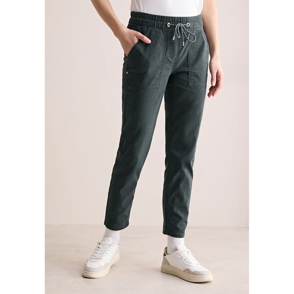 Cecil Stoffhose Middle Waist Preisnachlass
