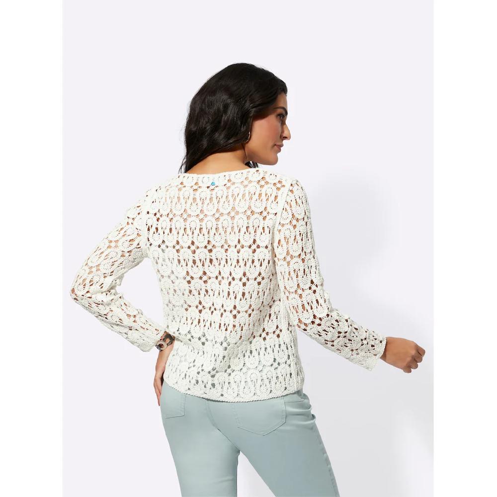 creation L Ajourpullover »Modal-Mix-Pullover« Lagerräumung