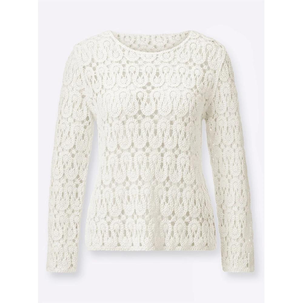 creation L Ajourpullover »Modal-Mix-Pullover« Lagerräumung