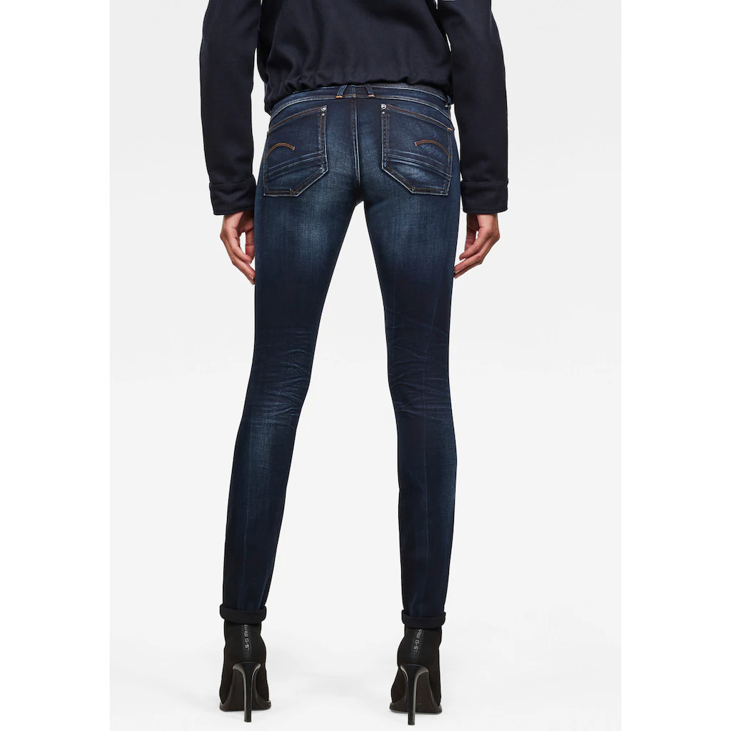 G-STAR Skinny-fit-Jeans »Lynn Mid Waist Skinny« moderne Version des klassischen 5-Pocket-Designs Heißer Verkauf