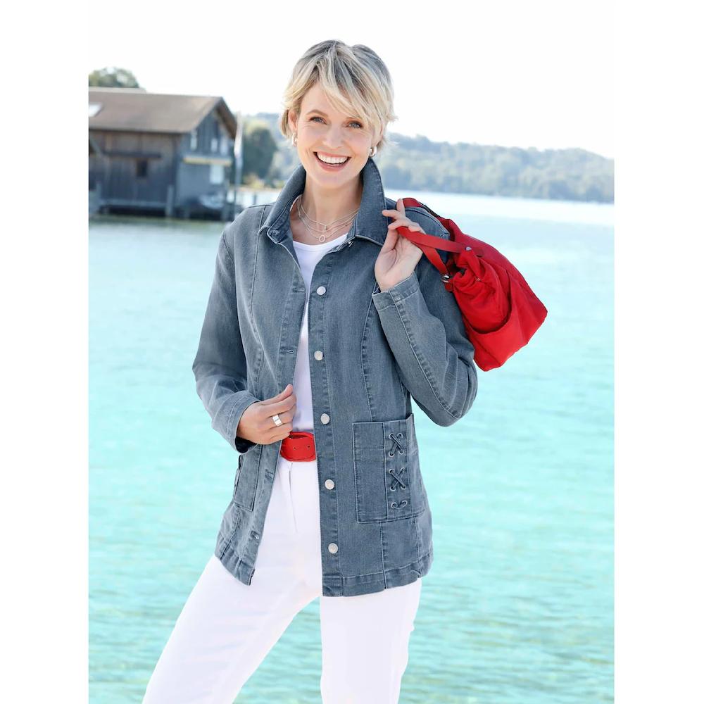 Classic Basics Jeansjacke Große Rabatte
