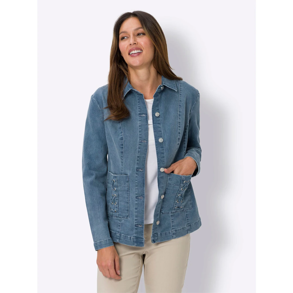 Classic Basics Jeansjacke Große Rabatte