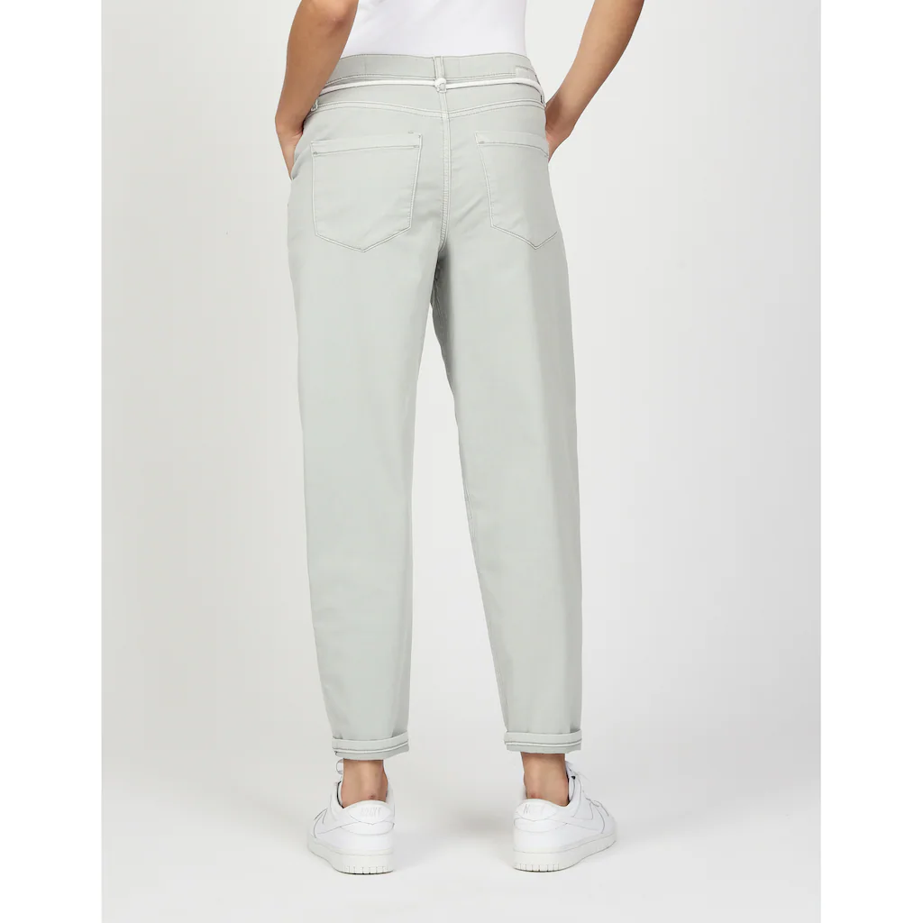 GANG 5-Pocket-Jeans »94VIA JOGGER« mit Kordel-Gürtel und O-Shape Räumungsverkauf