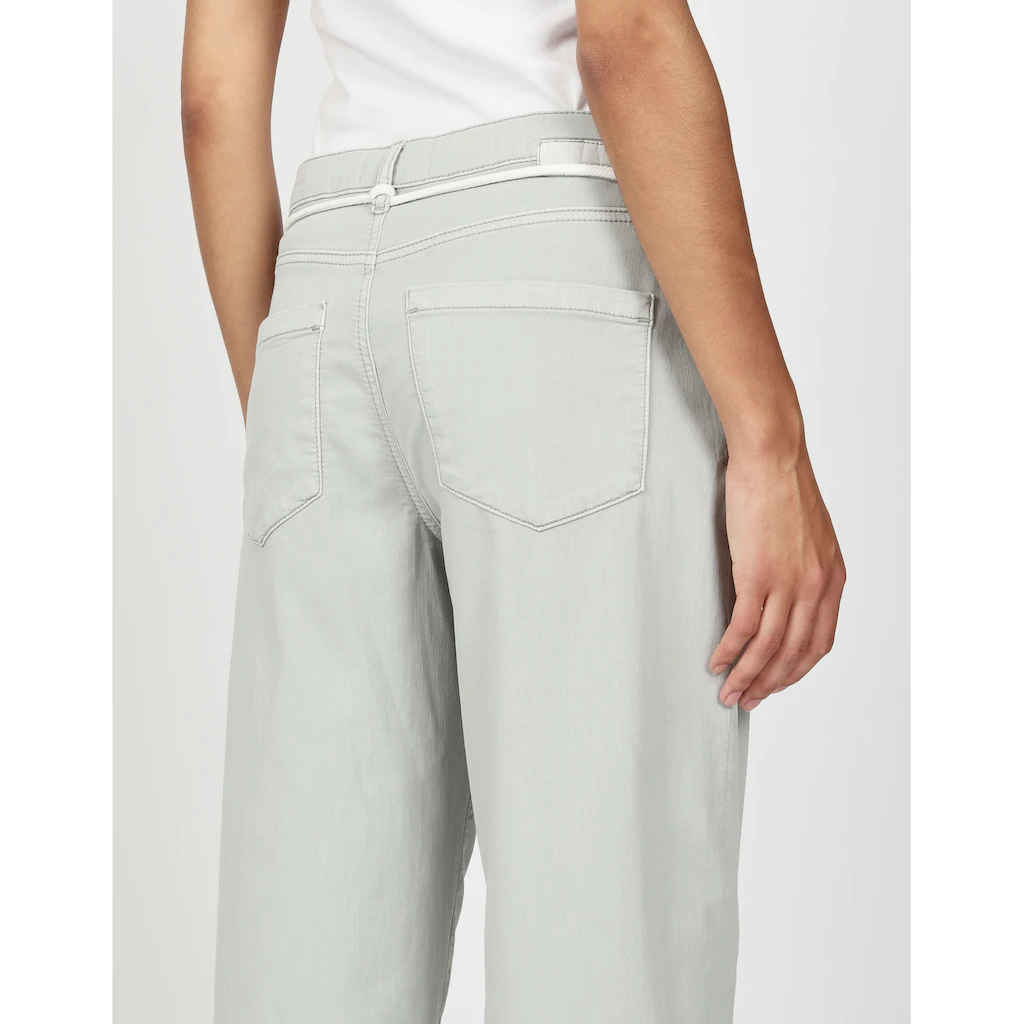 GANG 5-Pocket-Jeans »94VIA JOGGER« mit Kordel-Gürtel und O-Shape Räumungsverkauf