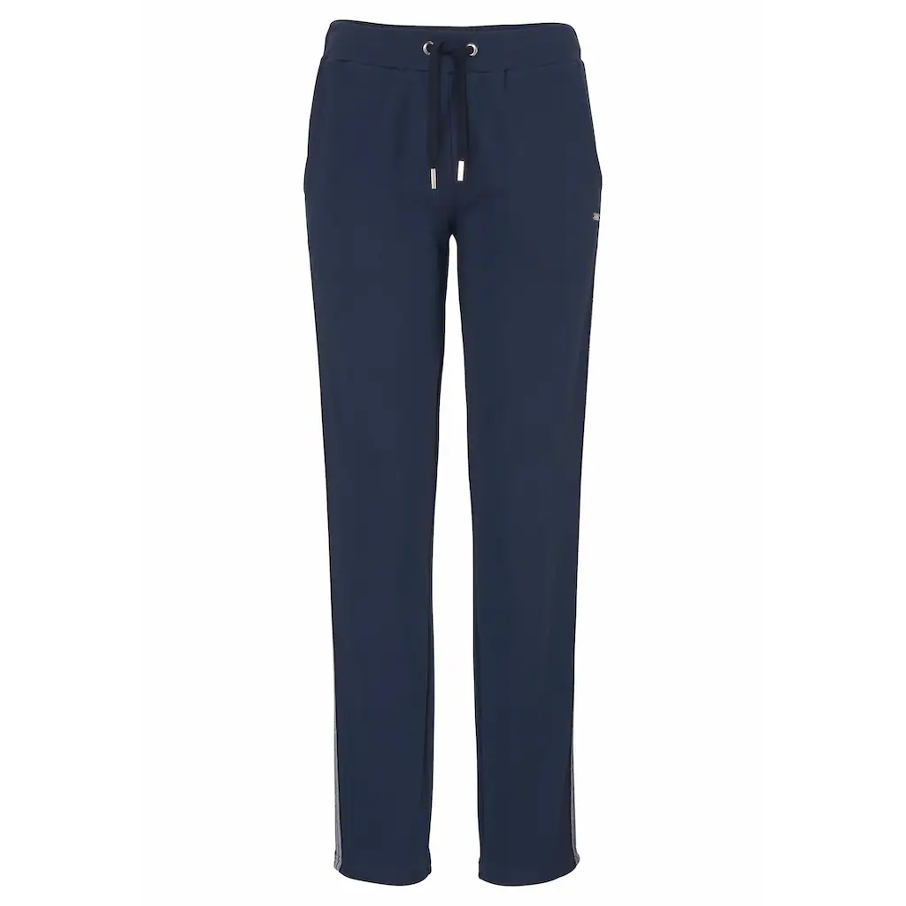 Bench. Loungewear Homewearhose mit Metallic-Streifen Loungewear Loungeanzug Neueste Stile