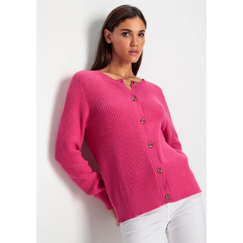 HECHTER PARIS Cardigan mit Knopfleiste - NEUE KOLLEKTION Bis zu 65% Rabatt