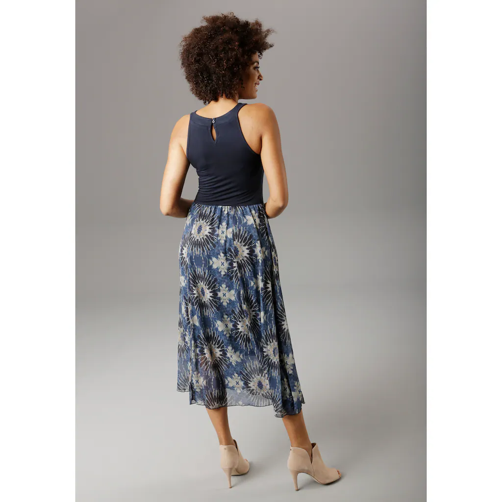 Aniston SELECTED Sommerkleid mit Batik-Druck Vierteljährliche Förderung